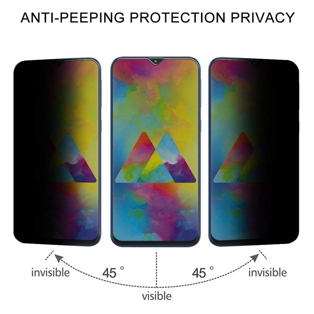 Tempered Glass Privacy Film Screen Protector for Galaxy A60