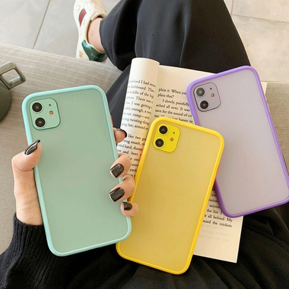 Matte Shockproof Cell Phone Case Protective Cover Bumper for iPhone 11 Pro Max