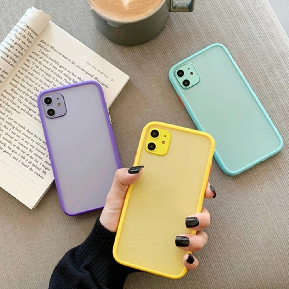 Matte Shockproof Cell Phone Case Protective Cover Bumper for iPhone 11 Pro Max