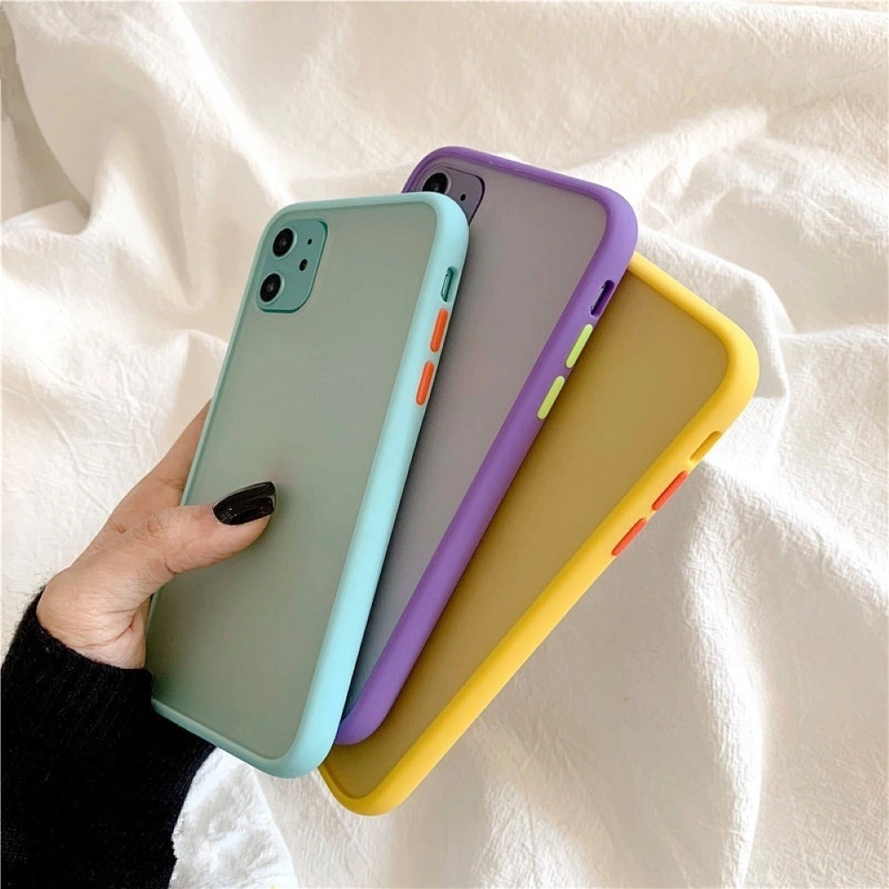 Matte Shockproof Cell Phone Case Protective Cover Bumper for iPhone 11 Pro Max