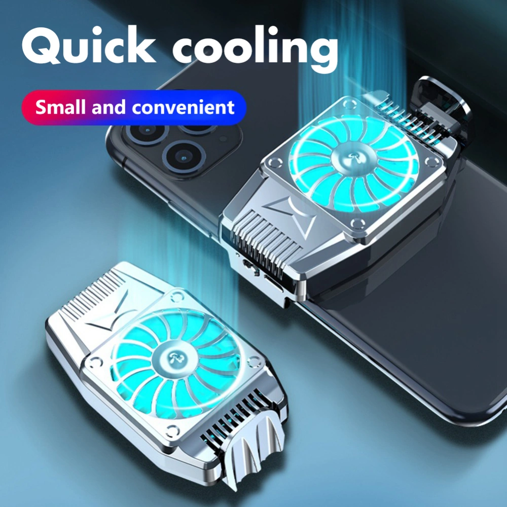 H15 Universal Portable Mobile Phone Game Cooler Cooling Fan Radiator for iPhone