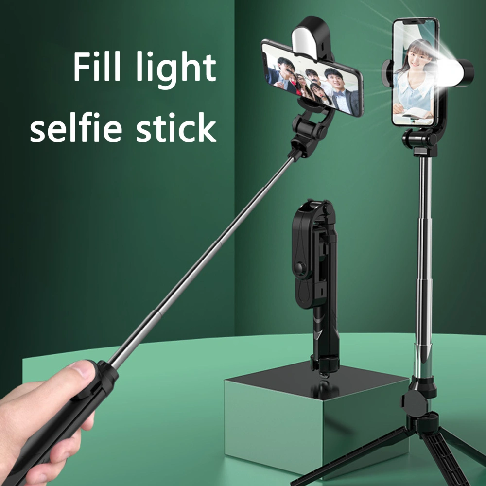 XT05 Bluetooth-compatible Phone Holder Tripod Selfie Stick Fill Light for Live Streaming