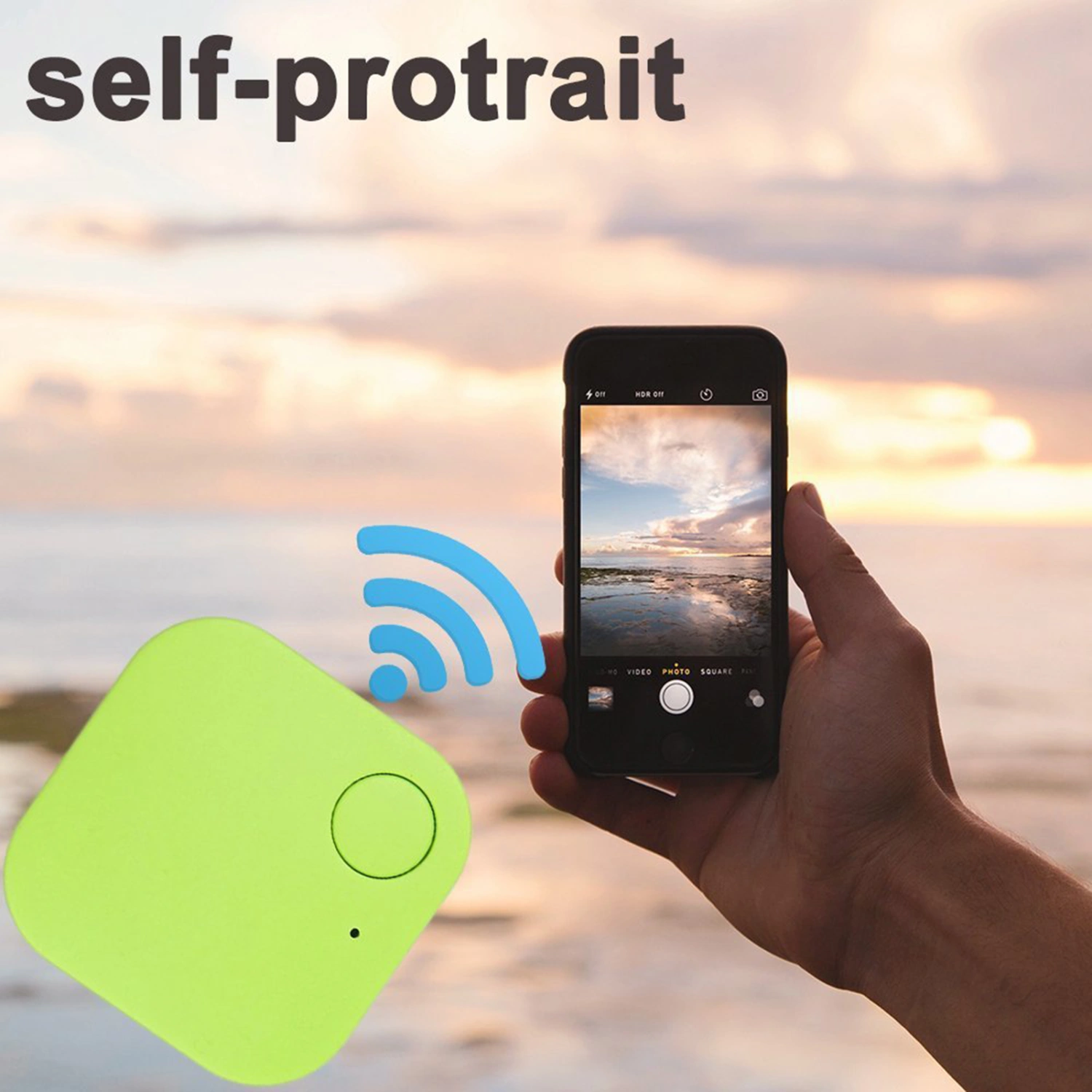 Mini Anti-Lost Smart Bluetooth-compatible Remote Alarm Tracker Car Tracking Finder for Kids