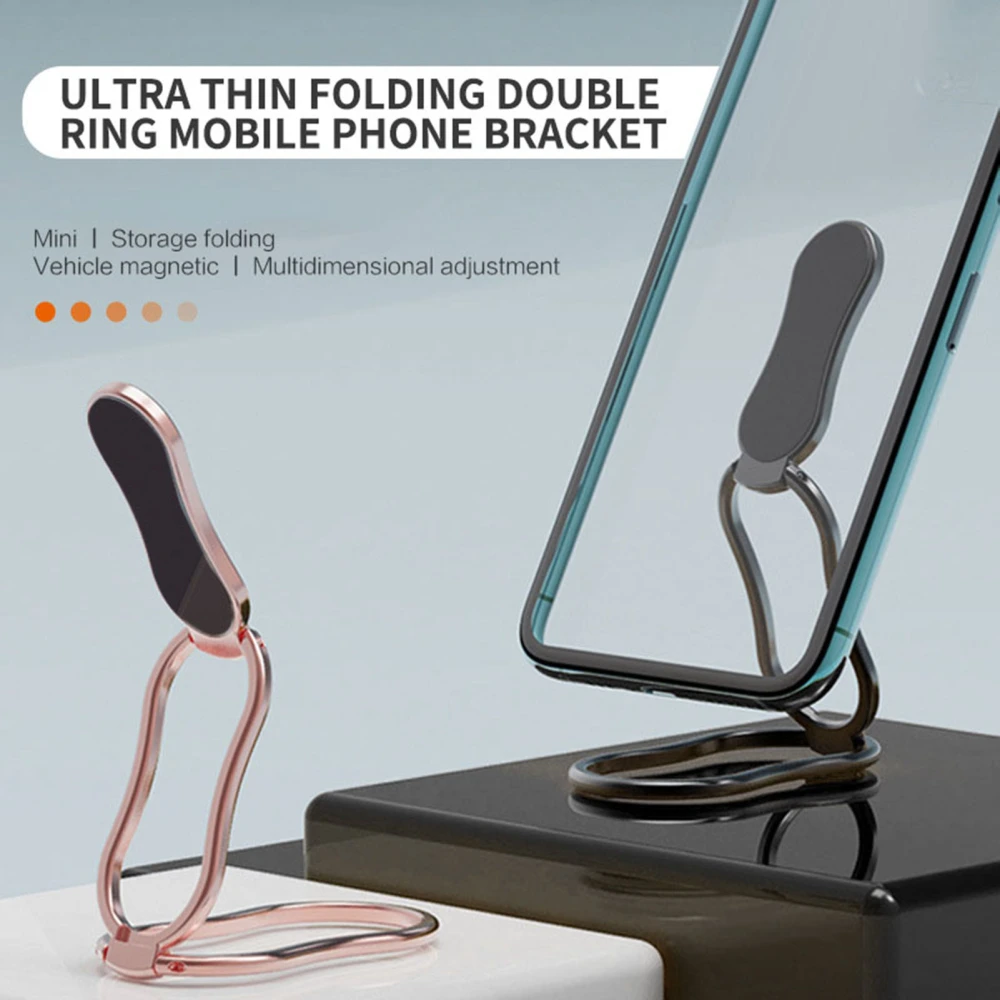 Folding Adjustable Phone Stand Hanging Cellphone Holder Universal Table Bracket