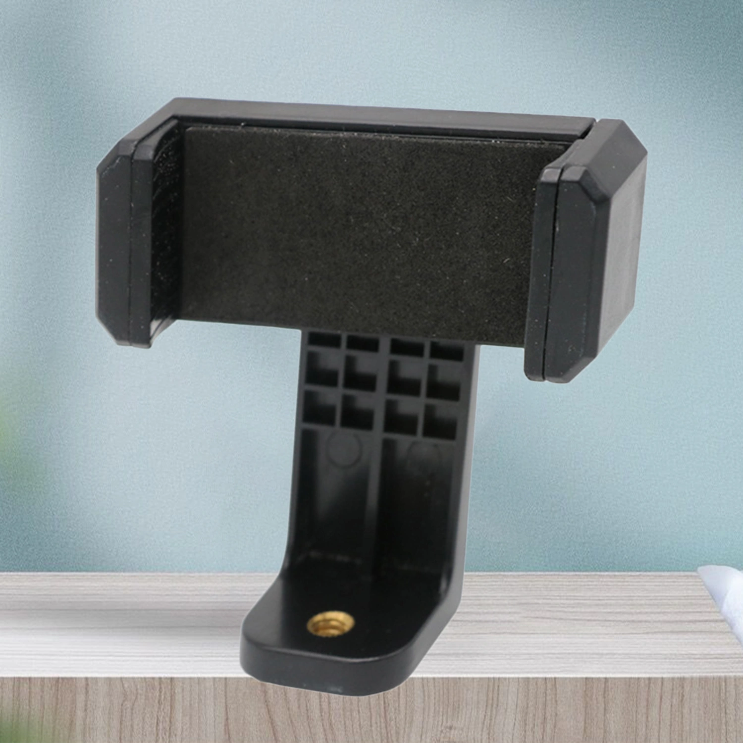 Smartphone Clamp Adjustable 360 Degree Rotating ABS Smartphone Holder Tripod Adapter for iPhone