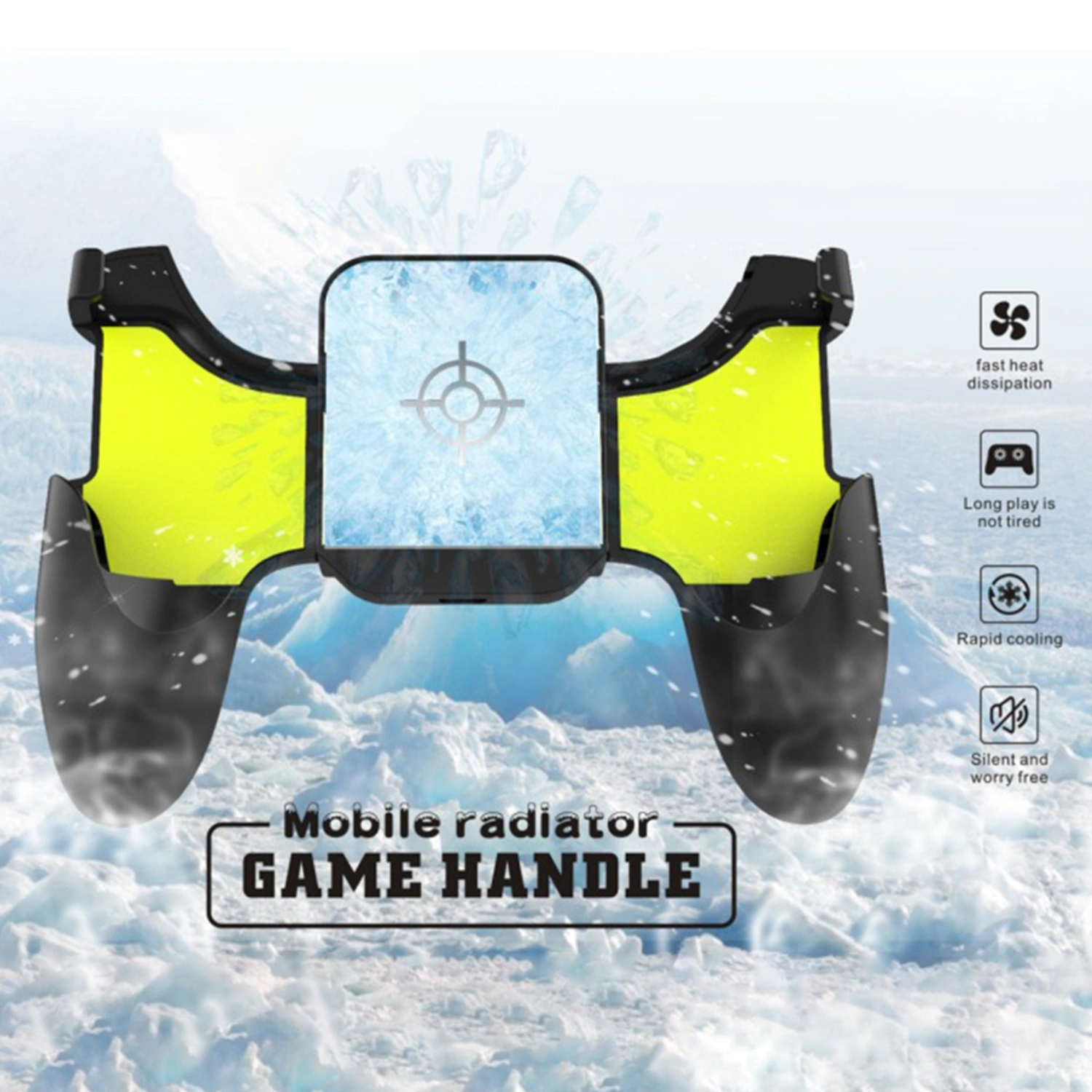 Game Gamepad Semiconductor Refrigeration Quick Cooling Universal Phone Cooling Fan Game Grip Handle for Android