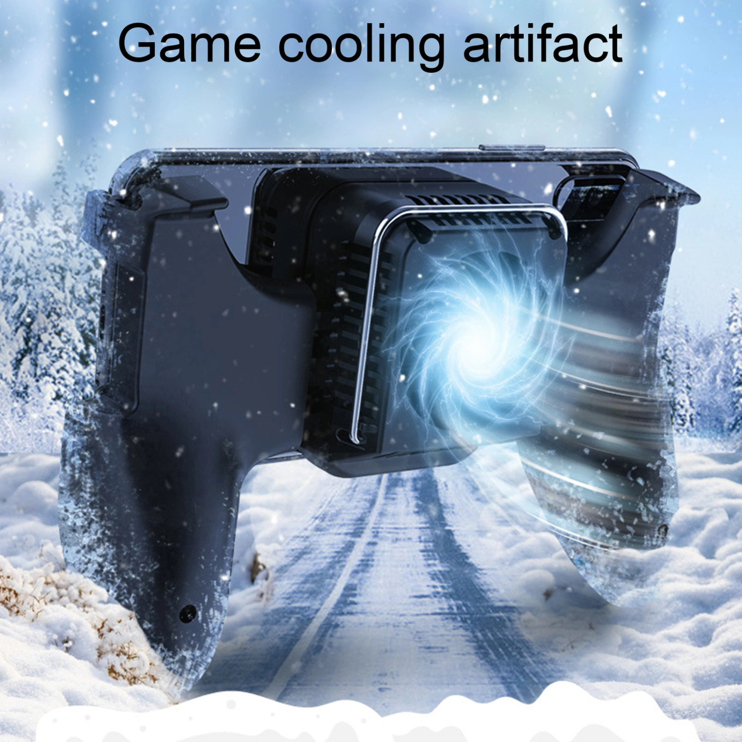 Game Gamepad Semiconductor Refrigeration Quick Cooling Universal Phone Cooling Fan Game Grip Handle for Android