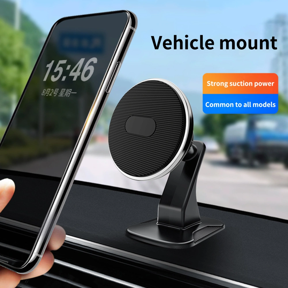 Magnetic Phone Holder Adjustable 360 Degree Rotation Universal Car Cell Phone Center Console Mini GPS Support for Driving