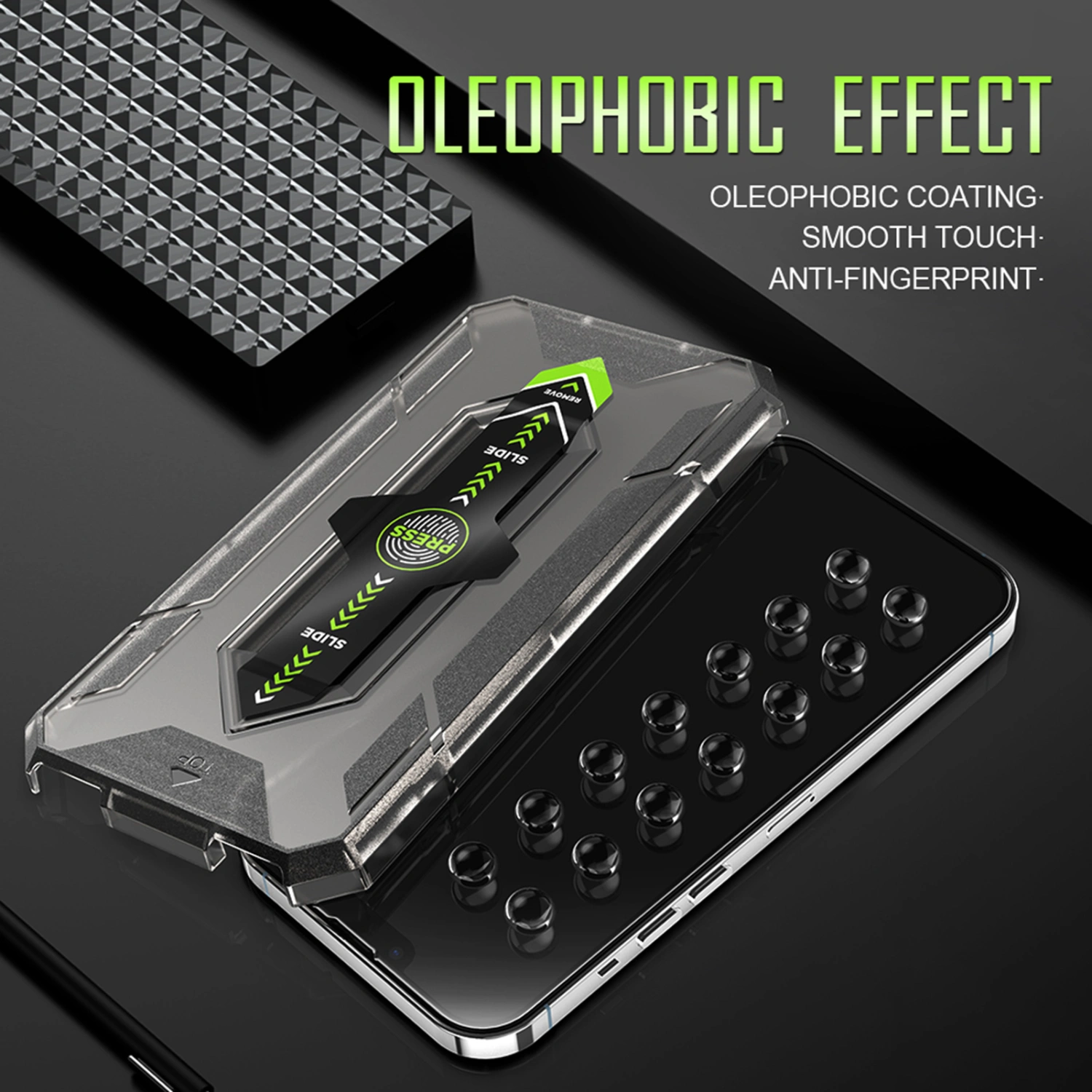 1 Set Tempered Glass Automatic Alignment Clear Explosion-proof Shockproof Anti-peeping Screen Protector High Hardness Phone Privacy Protective Film Artifact for iPhone 14 13 12 Pro Plus Pro Max