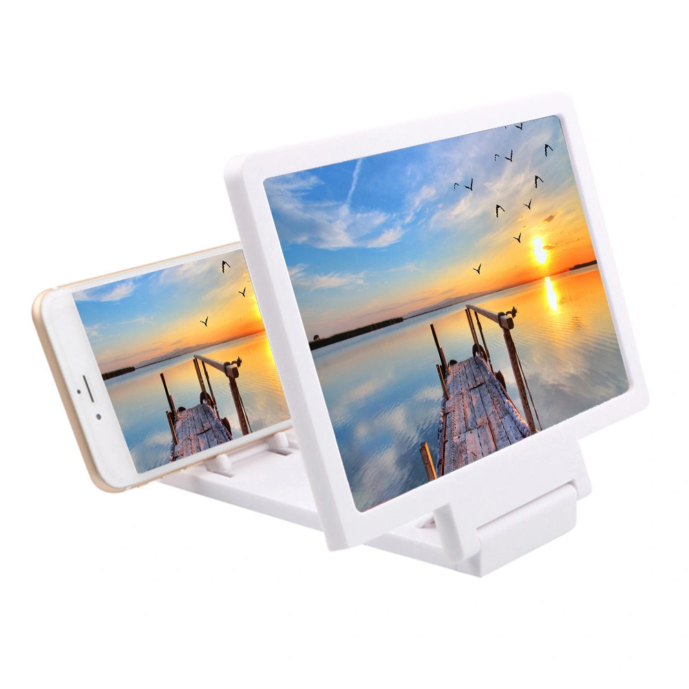 Folding 3D Mobile Phone Screen Enlarge Magnifier High Clarity Video Amplifier Stand Holder