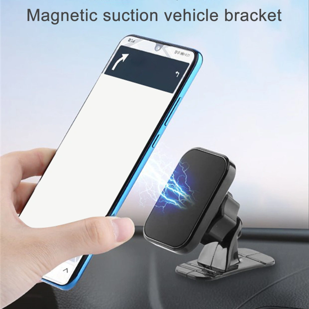 Universal Car Mobile Phone Holder Magnetic 360 Degree Rotation Cellphone Support Bracket for Center Console