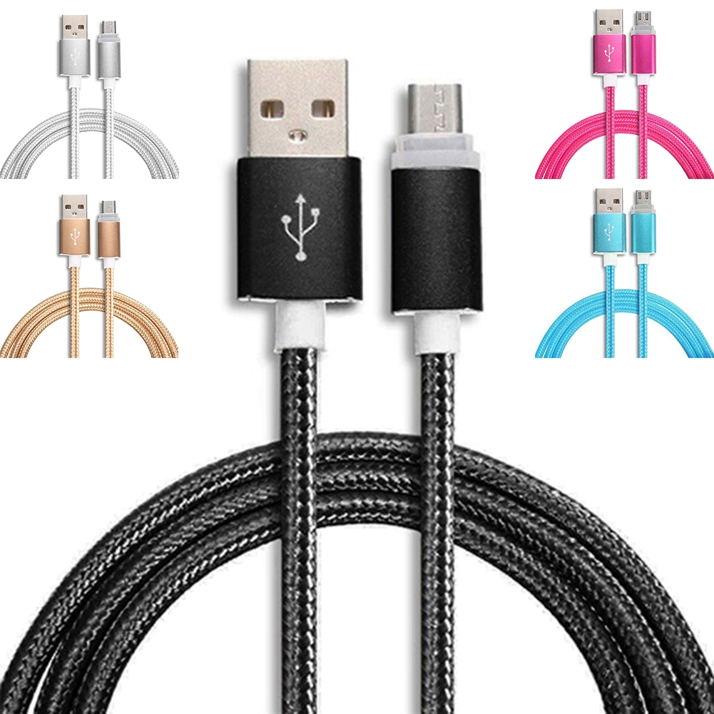 1/2/3M Micro USB Data & Sync Charger Charging Cable Cord for Android Phone