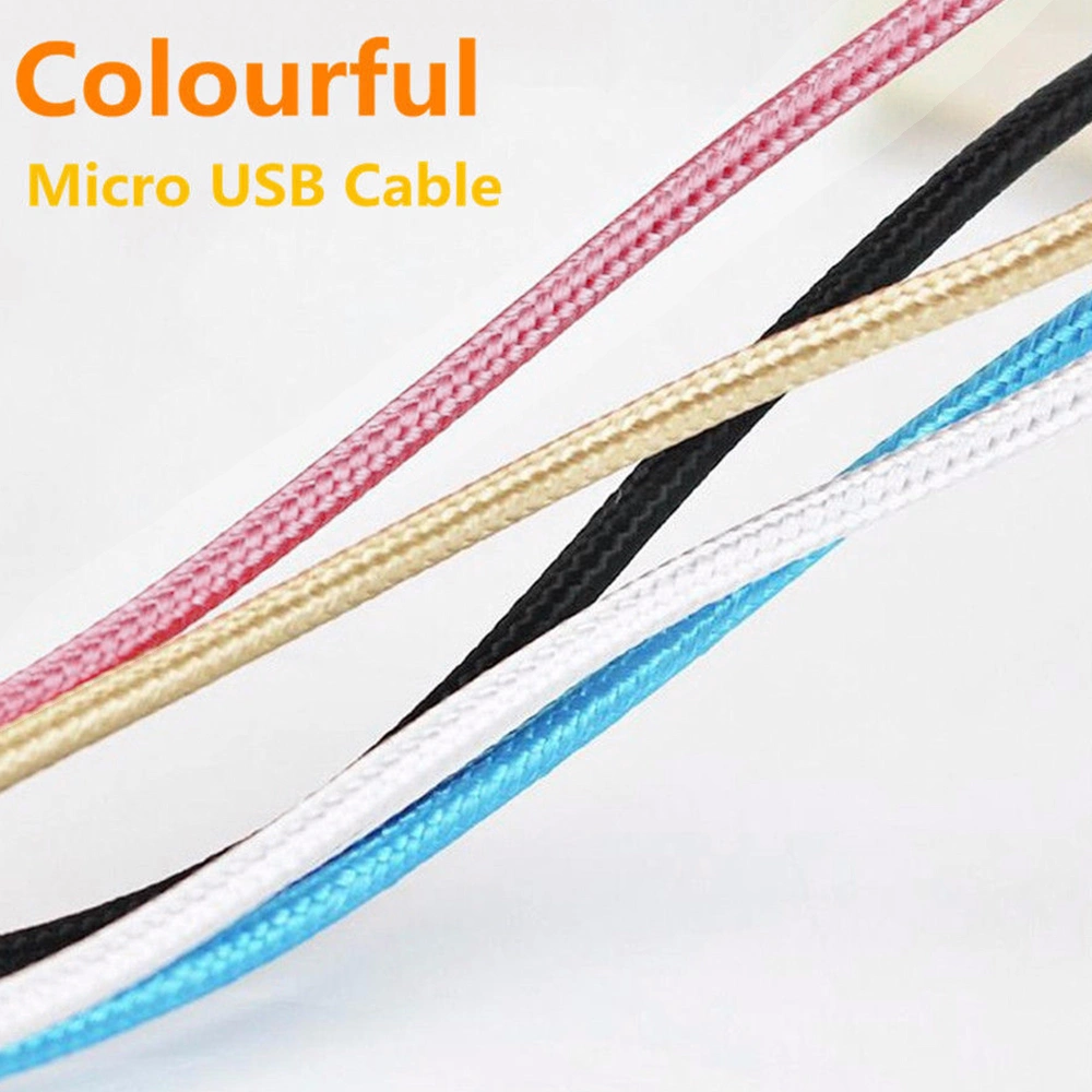 1/2/3M Micro USB Data Sync Fast Charger Charging Cable Cord for Samsung Android