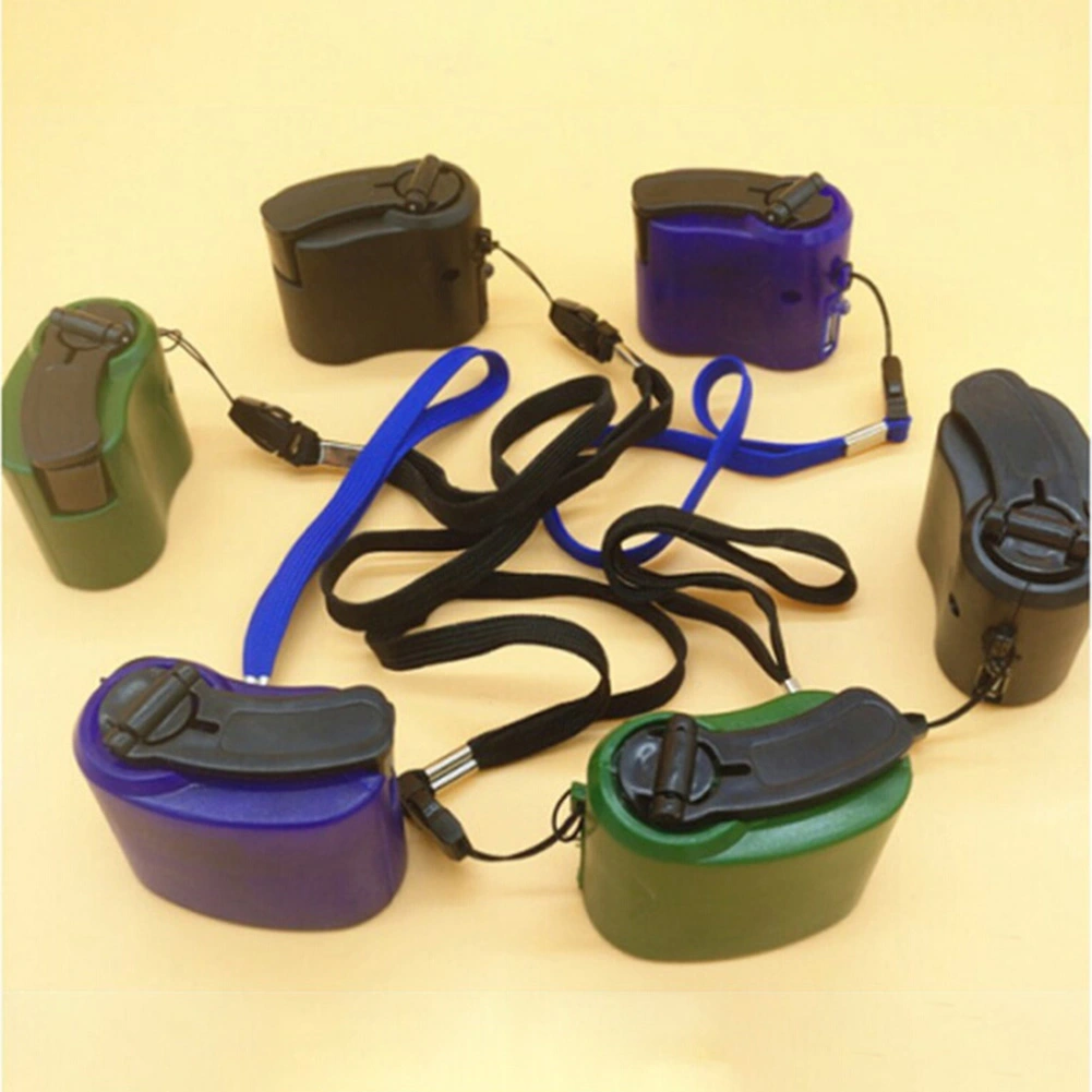 Outdoor Travel Emergency USB Hand Crank Mobile Phone Charger Generator Dynamo