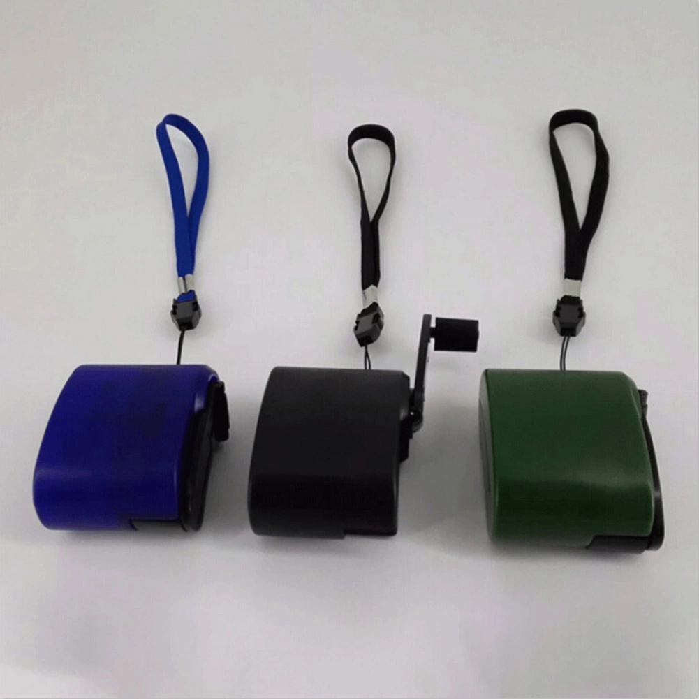 Outdoor Travel Emergency USB Hand Crank Mobile Phone Charger Generator Dynamo