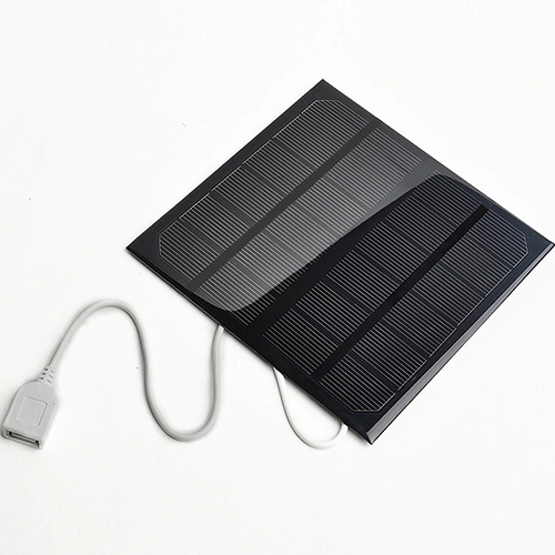 6V 3W 600MA Power Bank Solar Panel USB Travel Battery Charger for Mobile Phone