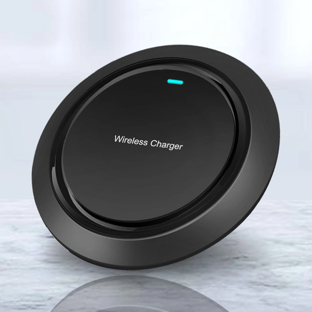 Portable Fast Charging Qi Wireless Mobile Phone Charger Pad for S-amsung iPhone