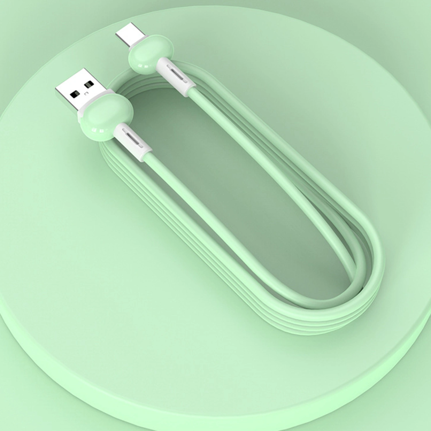 Data Cable Safe Fast Charge 3A Type-C Charging Cord Wire for Mobile Phone