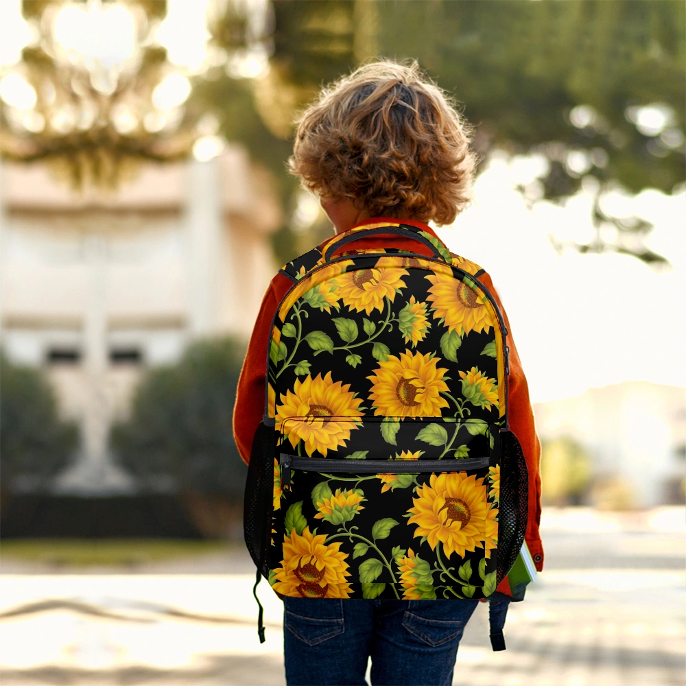 Sunflower schoolbag Kids Backpack,Schoolbags,Simple Backpack For Women,Middle School Backpacks For Girls,