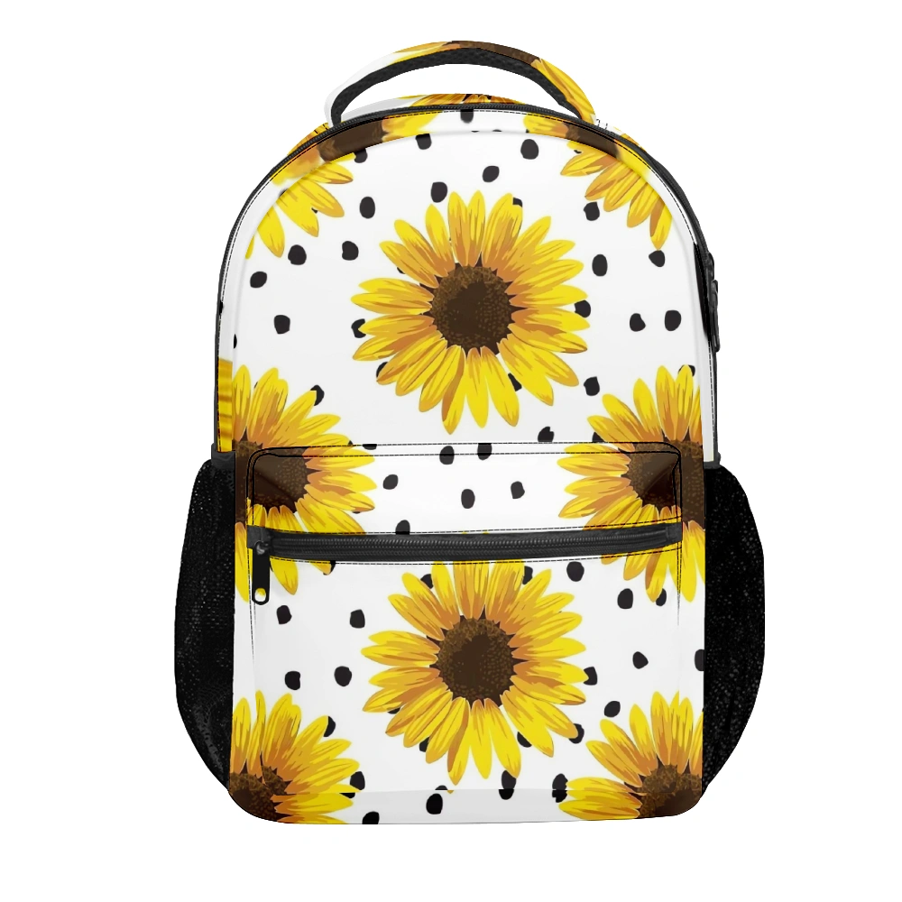 Sunflower Portable Backpack,Back Packs,Womens Backpack Travel,Boys Backpacks For Middle School,