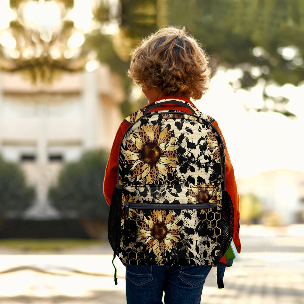 Sunflowers College Bag,Knapsack,Teen Backpacks For Girls,Bookbags For Teen Girls High School,