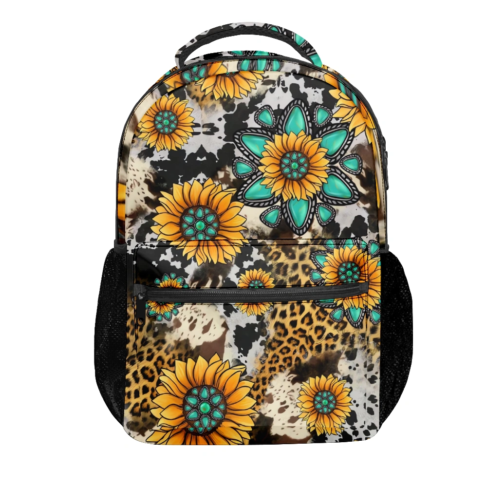 Sunflower schoolbag Bookbag Organizer,Schoolbags,Backpack College Student,Girls Backpacks For Middle School,