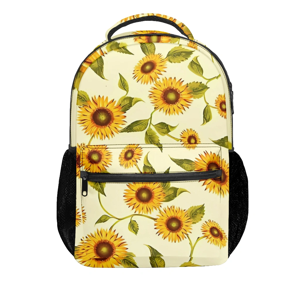 Sunflower Backpacks,Backpack Set,Back Packs,Backpack For High School,Girls Backpacks For Middle School,