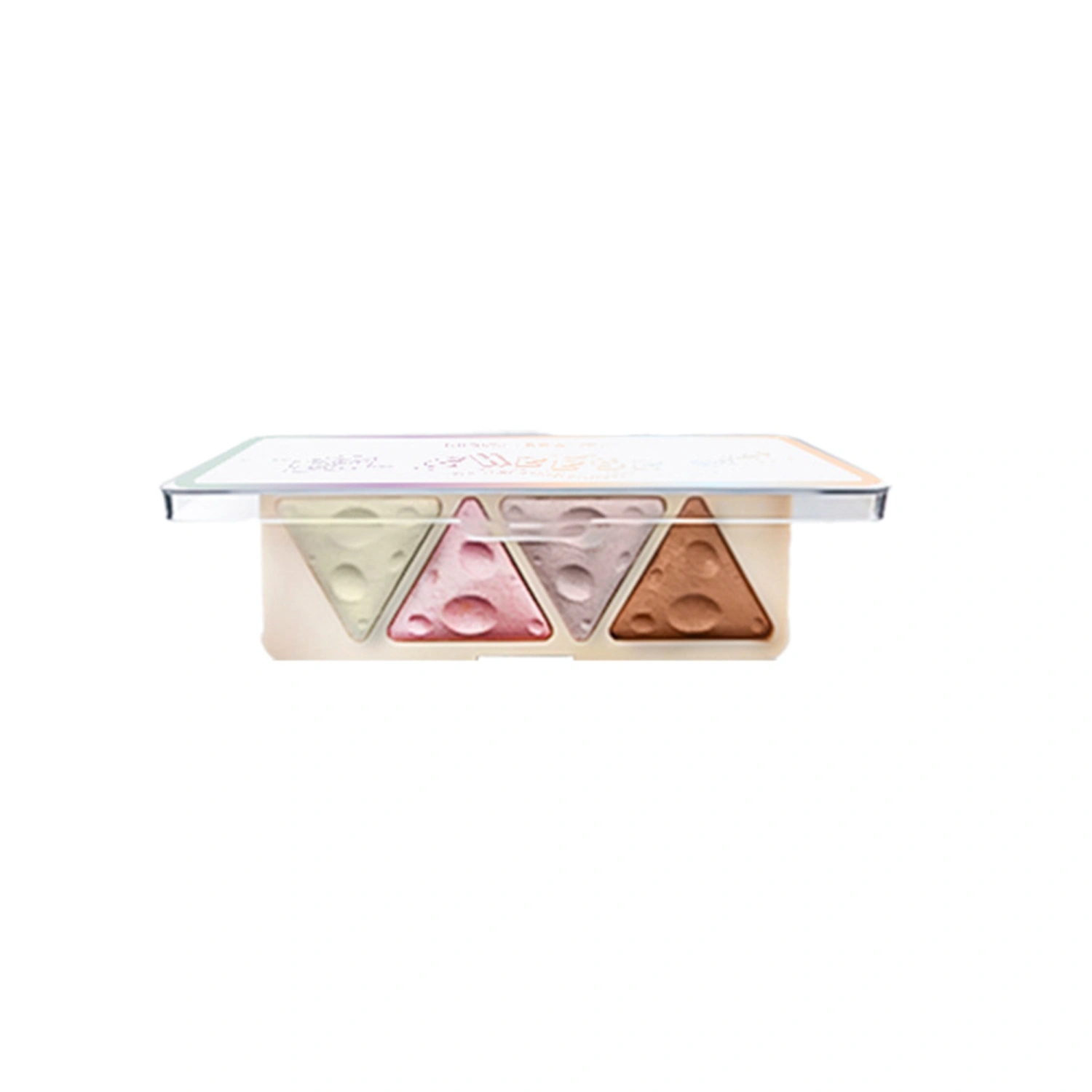 Blush Palette 4 Colors Long Lasting Natural Make up Face Blush Eye Shadow Highlighter for Women Cheeks Makeup
