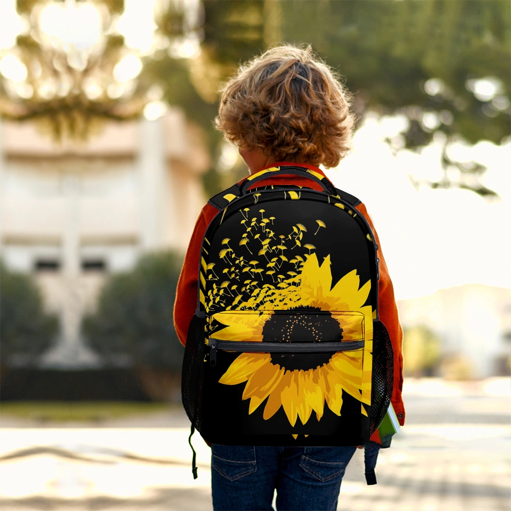Sunflower School Backpack,Student Bag,Book Bag,Backpacks For Womens Fashion,Middle School Backpacks For Girls,