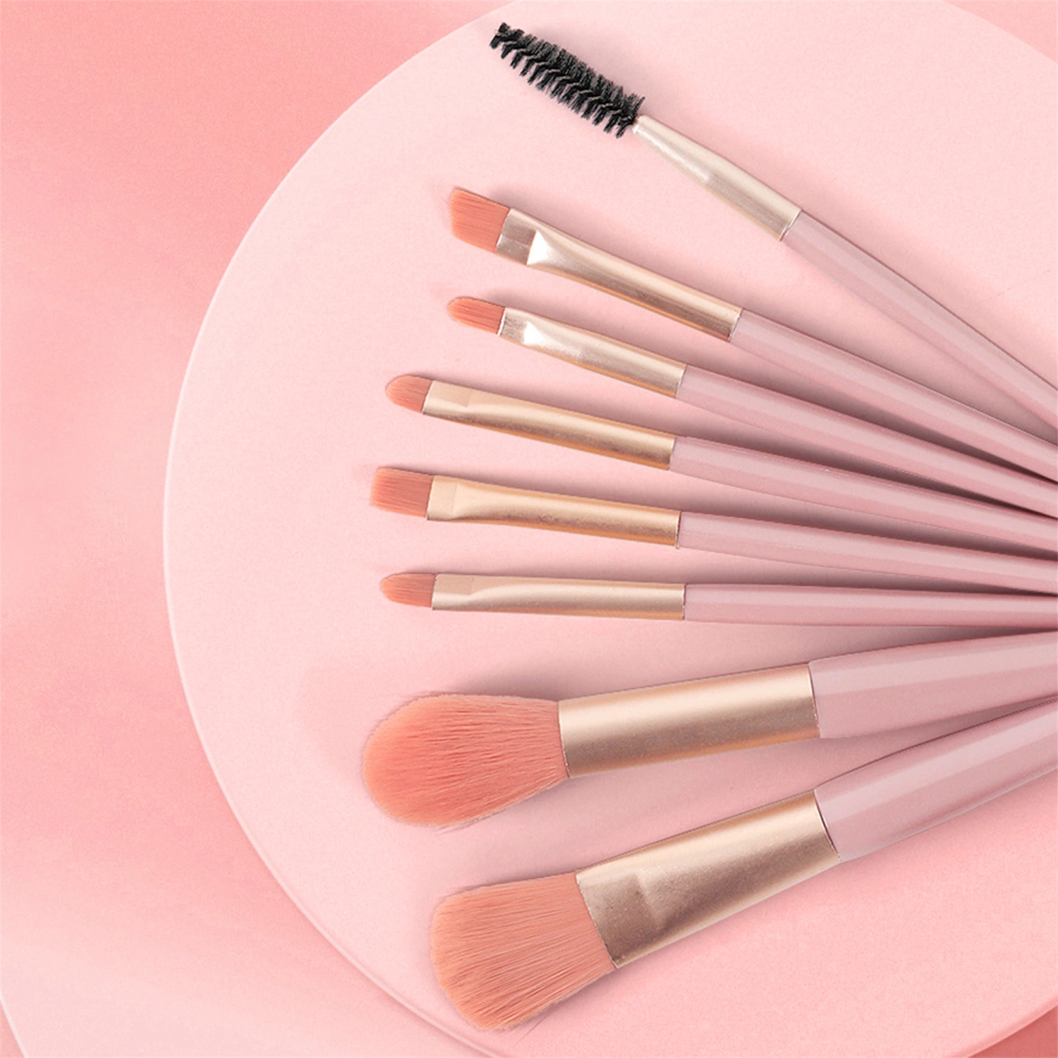 Makeup Brush Set Foundation Blending Brush Face Powder Blush Concealer Application Makeup Tool with Bag