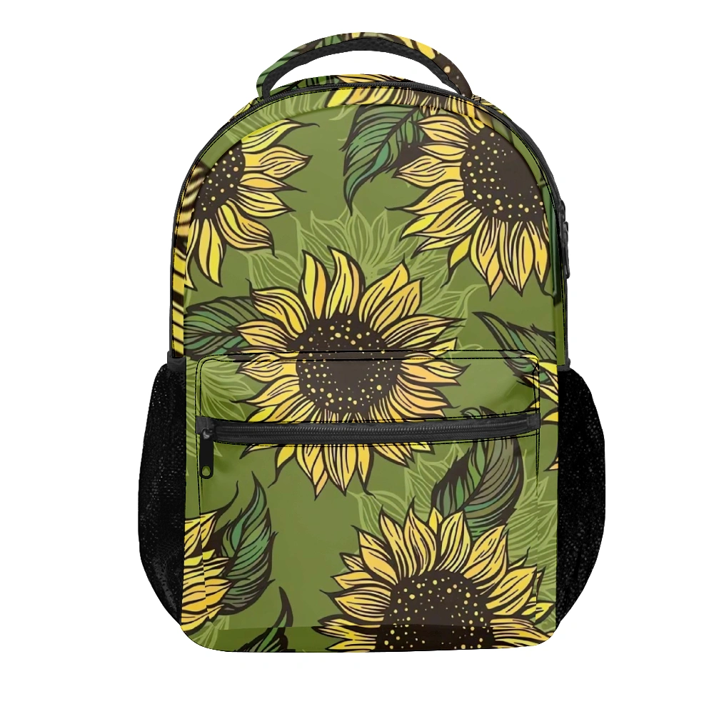 Sunflower School Backpack,Adult Backpack,Bookbag,Backpacks For Girls Teenagers,Girls Backpacks For Middle School,