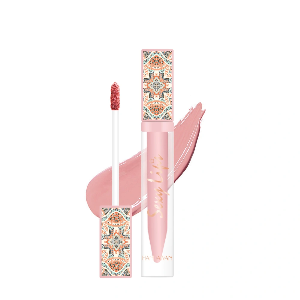 Lip Gloss, Non-stick Smudge-proof Long Lasting Matte Lipsticks Blush Makeup Cosmetics