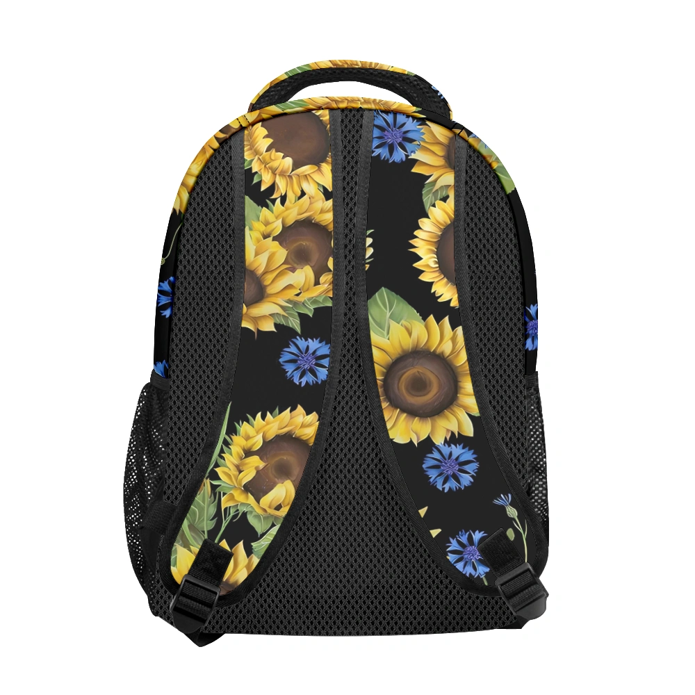 Sunflower Stylish Backpack,Back Packs,Backpack For Women School,Back Packs For College Students,