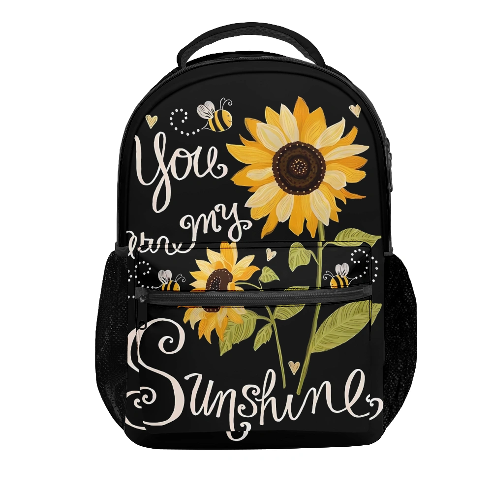 Sunflowers Backpack for School,Women’s Backpack,Book Bags,Travel Backpack For Kids,School Backpack For Teens Girls,
