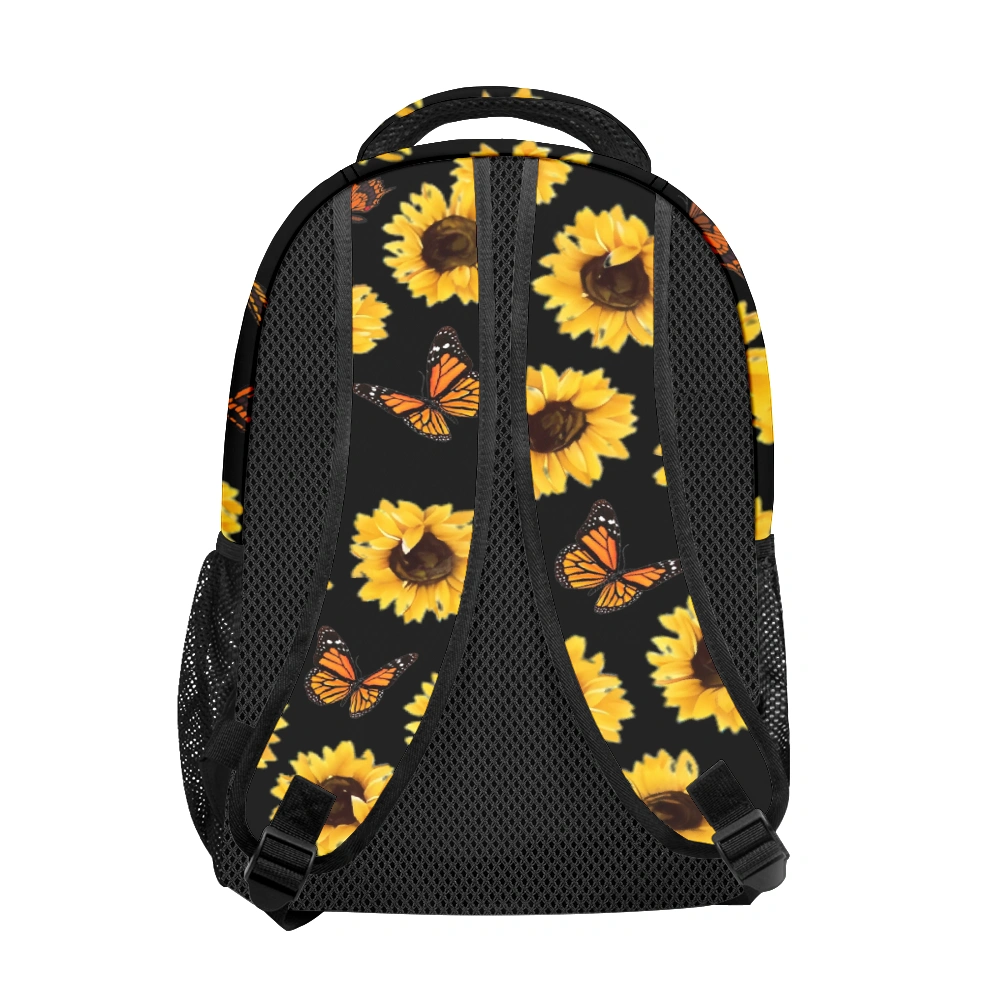 Sunflower School Bag For Girls,Schoolbag,Book Bags For Teenage Girls,Middle School Backpack For Boys,