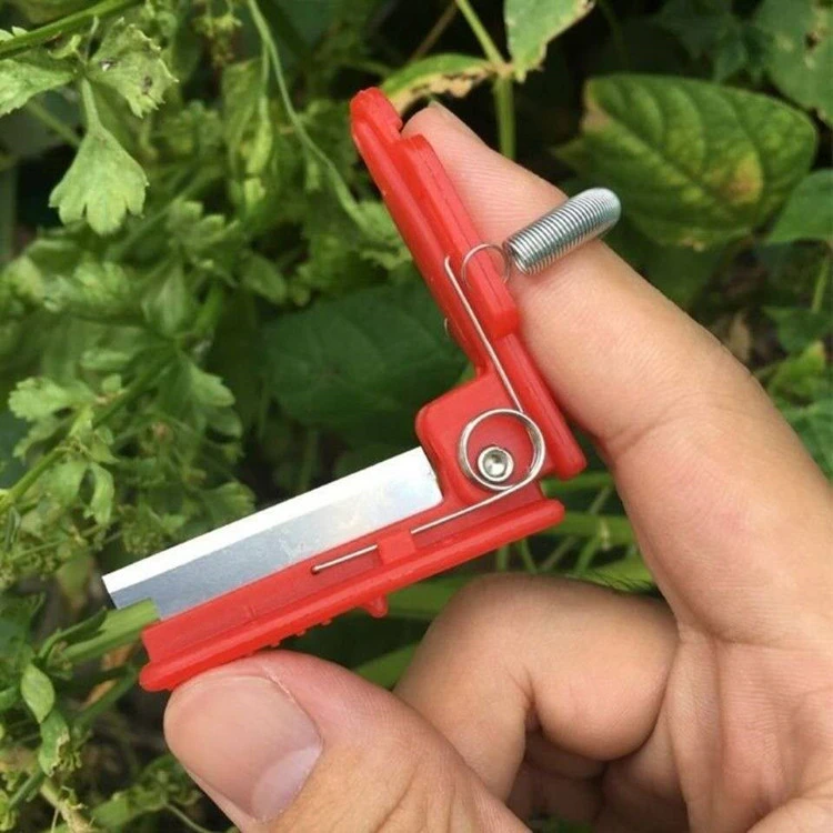 Thumb Cutter Tool Gardening Harvesting Picking Device Thumb Mower Grafting Knife