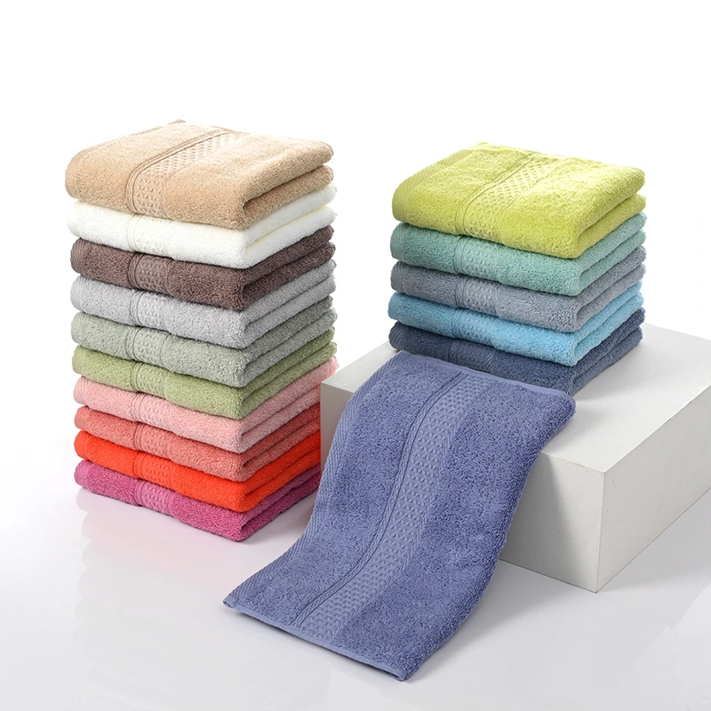 Face Towel 100 % Cotton Hotel Grade Towel Water Absorption Soft Cotton Face Towel Beauty Towel