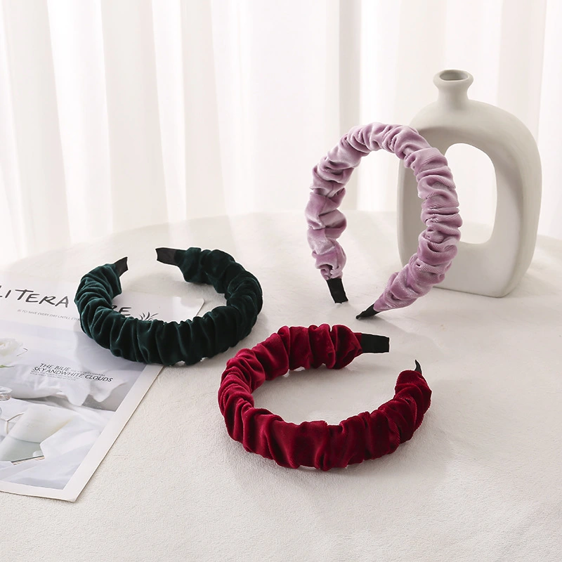 Fashion Temperament Large Intestine Wide Brim Hair Tie Face Washing Hair Band