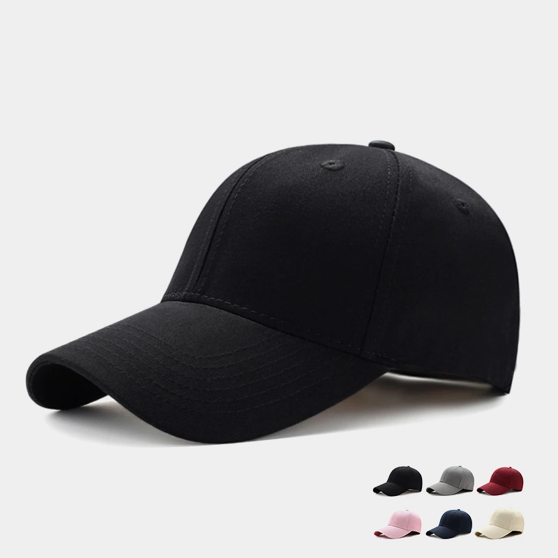 6 Colors Caps Popular Baseball Hat Men Women Solid Color Baseball Caps Travel and Trip Sunshade Hat Available Peaked Caps Casquette Caps Peaked Caps (Size: 55-60cm)