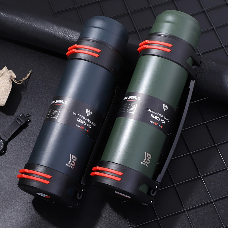 Car Stainless Steel Hot Water Thermos Outdoor Large Capacity