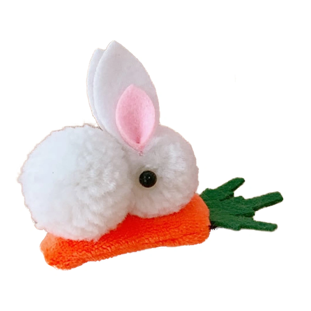 Children Girls Hair Clip, Cute Sweet Rabbit Carrot Princess Hair Styling Accessories Gift