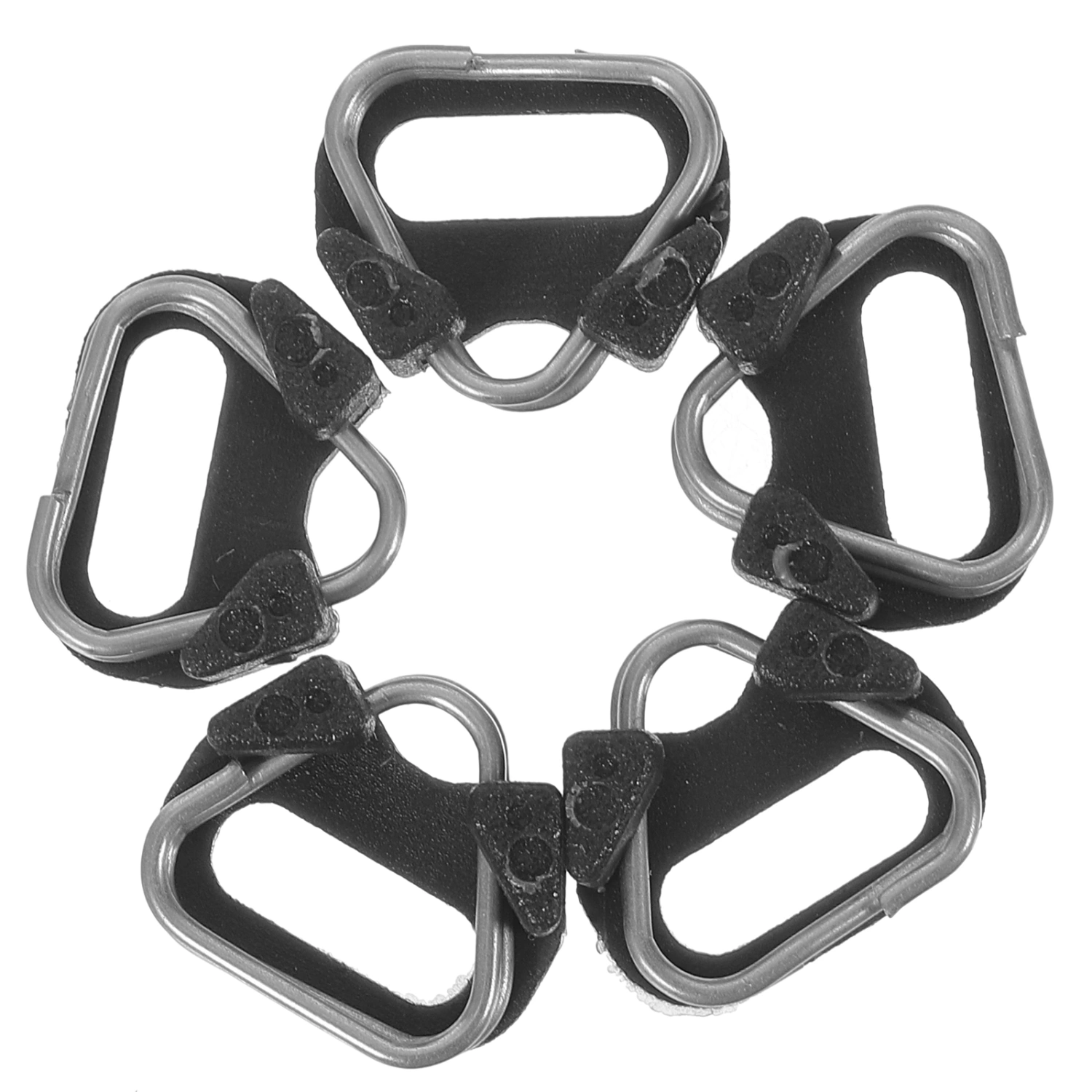 5pcs Camera Strap Triangle Split Rings Camera Strap Lug Rings Compatible with D-SLR Camera