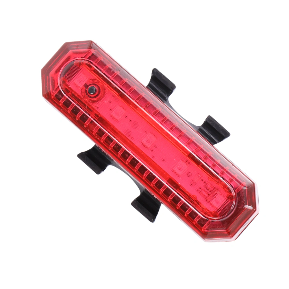 Bike USB Charging Light Mountain Bike Light LED Tail Light Safety Warning Light Cycling Night Light (Red Light)