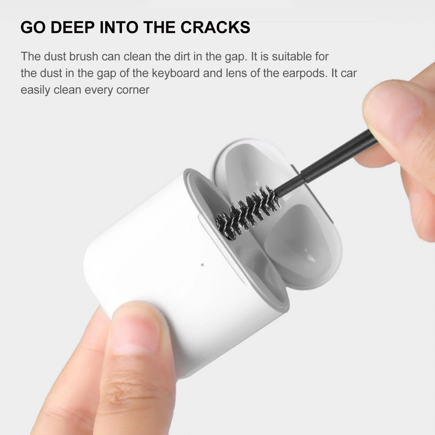 12Pcs Headphone Box Cleaning Brushes Headset Charging Case Cleaning Tools