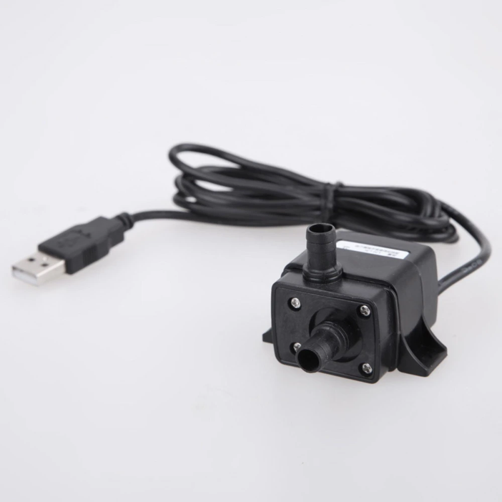 5V USB Submersible Water Pump for Aquarium Fountain Pond Pump-Simulate Natural Ocean River Environment