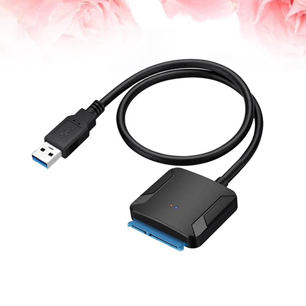 USB 3.0 To Sata Adapter 2.5 Inch 3.5 Inch Hard Drive Data Cable USB To Sata Easy Drive Line Black