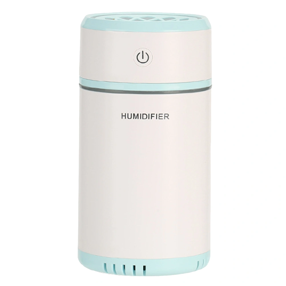 Air Humidifier Essential Oil Diffuser Aromatherapy Humidifier Car USB Aroma Diffuser Mini USB Air Humidifier with Night Light (Sky-blue)