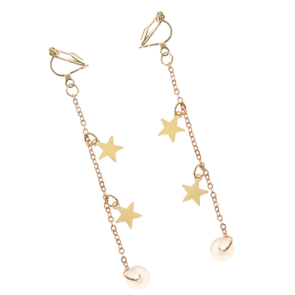 1 Pair Wireless Earphone Earrings Chic Earphone Holder Anti-lost Earrings