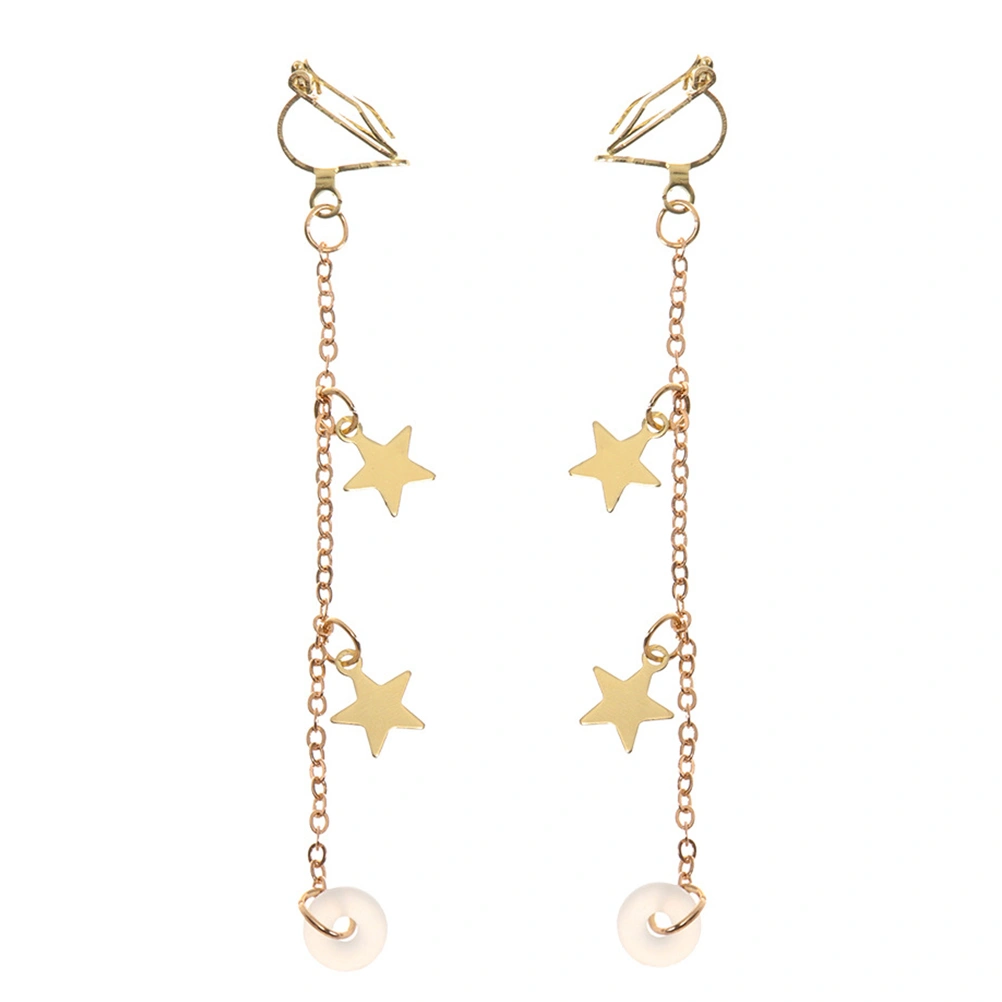 1 Pair Wireless Earphone Earrings Chic Earphone Holder Anti-lost Earrings