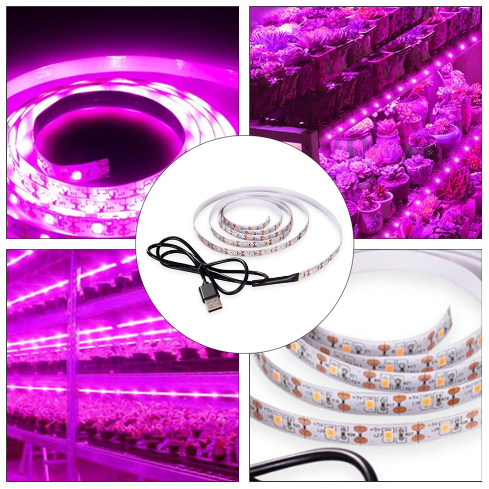 LED Grow Light Strips USB Full Spectrum Growing Lights Plant Lamp Strip